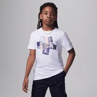 Air Jordan Cutout Tee Big Kids T-Shirt. Nike.com