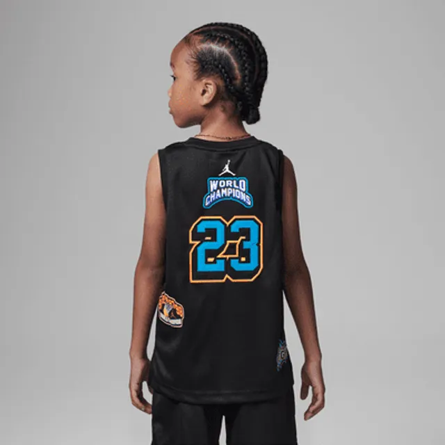 Jordan 23 Striped Jersey Big Kids Top.