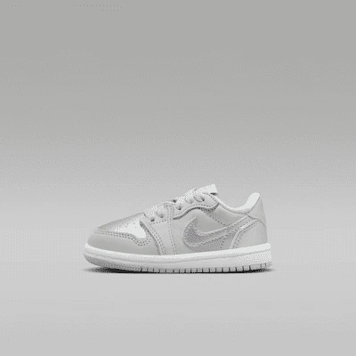 Jordan 1 Retro Low "Silver" Baby/Toddler Shoes. Nike.com