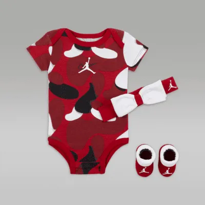 Jordan Outside the Lines 3-Piece Bodysuit Box Set Baby Set. Nike.com