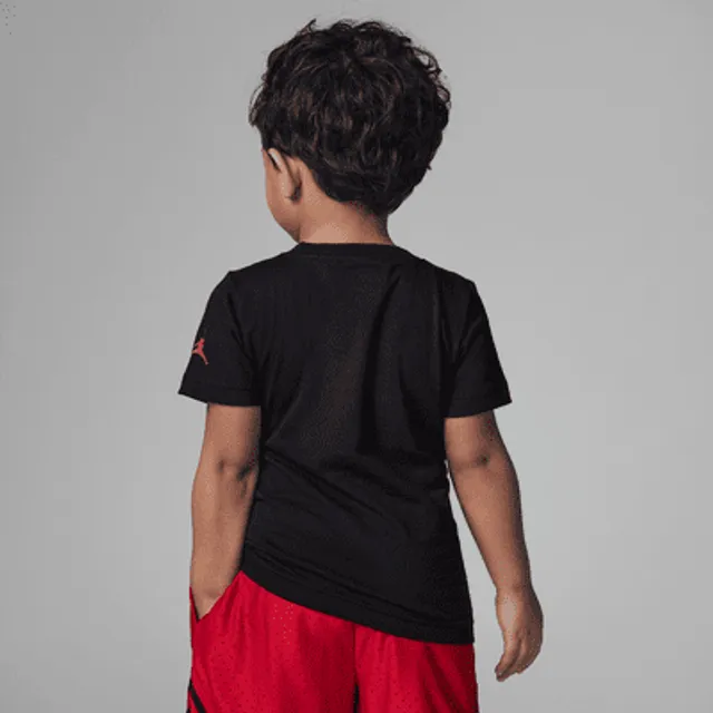 Nike Jordan Boys' Toddler Air Jumpman T-shirt In Black