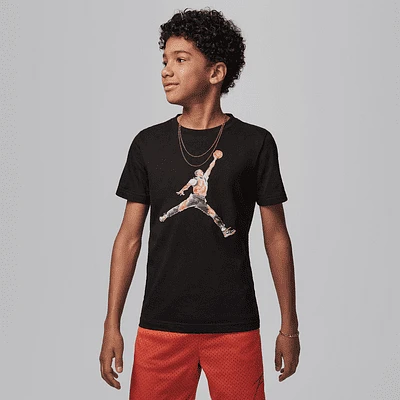 Jordan Watercolor Jumpman Big Kids' Graphic T-Shirt. Nike.com