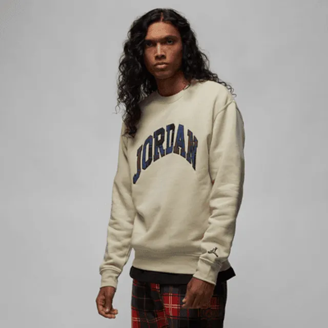 Holiday Jumpman Fleece Sweatshirt Jordan Essentials Rattan, Nike