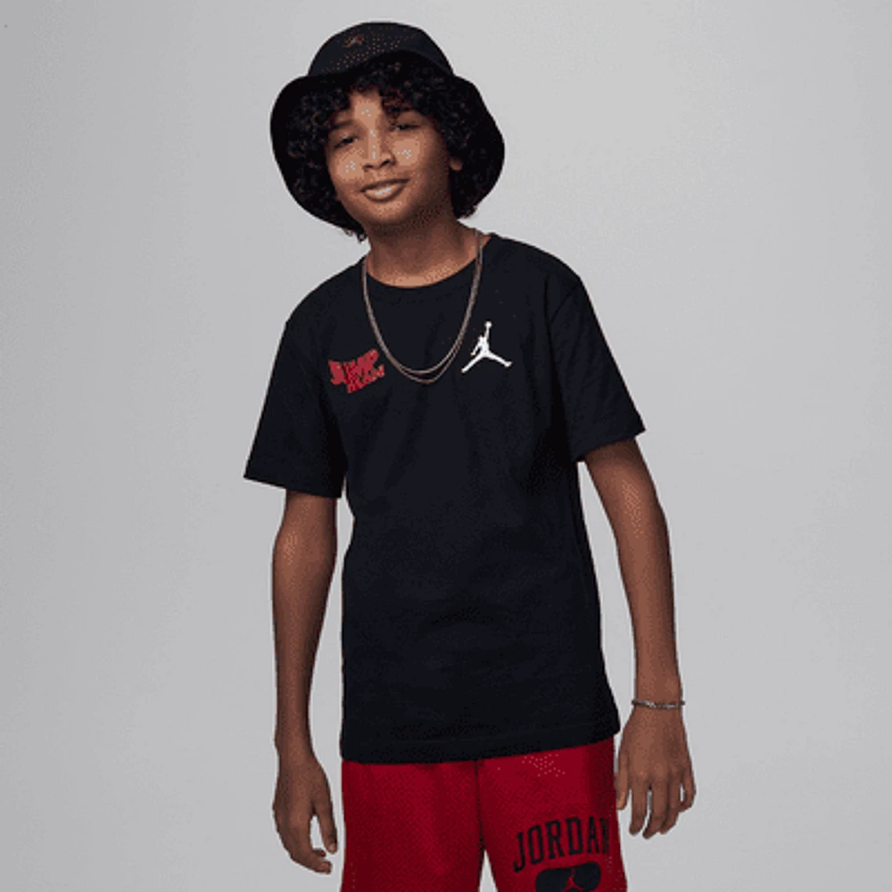 Jordan Wavy Motion Big Kids' Jumpman T-Shirt. Nike.com