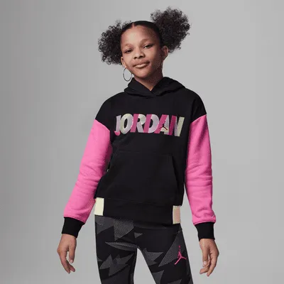 Nike Jordan Blocked Air-Ress Pullover Hoodie Little Kids' Hoodie. Nike.com  | The Summit at Fritz Farm