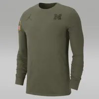 Michigan Men's Jordan College Long-Sleeve T-Shirt. Nike.com