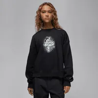 Jordan Brooklyn Fleece Women's Graphic Crew-Neck Sweatshirt. Nike.com