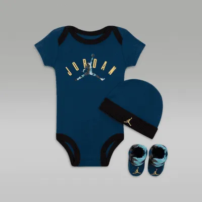 Jordan MVP 3-Piece Boxed Set Baby Bodysuit Set. Nike.com