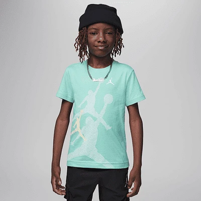 Jordan Little Kids' Gradient Stacked Jumpman T-Shirt. Nike.com