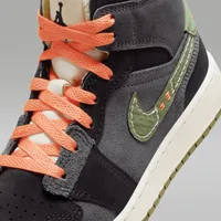 Air Jordan 1 Mid SE Craft Big Kids' Shoes. Nike.com