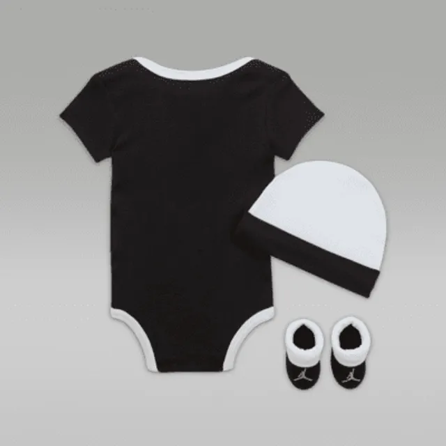 Nike Jordan Holiday Shine 3-Piece Boxed Set Baby Bodysuit Set