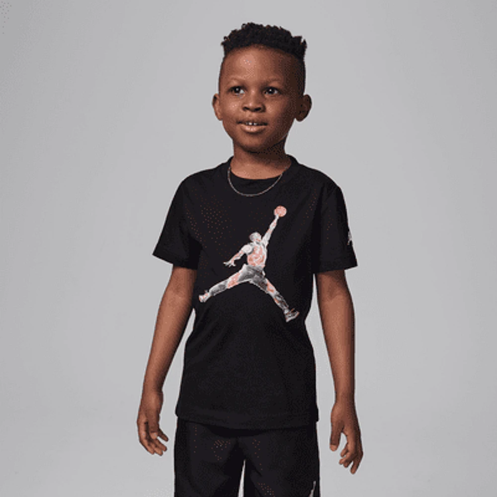 Jordan Watercolor Jumpman Little Kids' Graphic T-Shirt. Nike.com