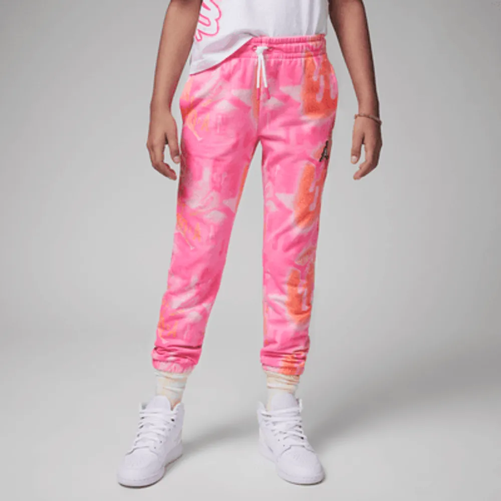 Air Jordan Leggings Youth Girls Large Essentials High Waisted Pinksicle  Pink