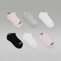 Jordan Big Kids' (Girls') No-Show Socks (6-pack). Nike.com