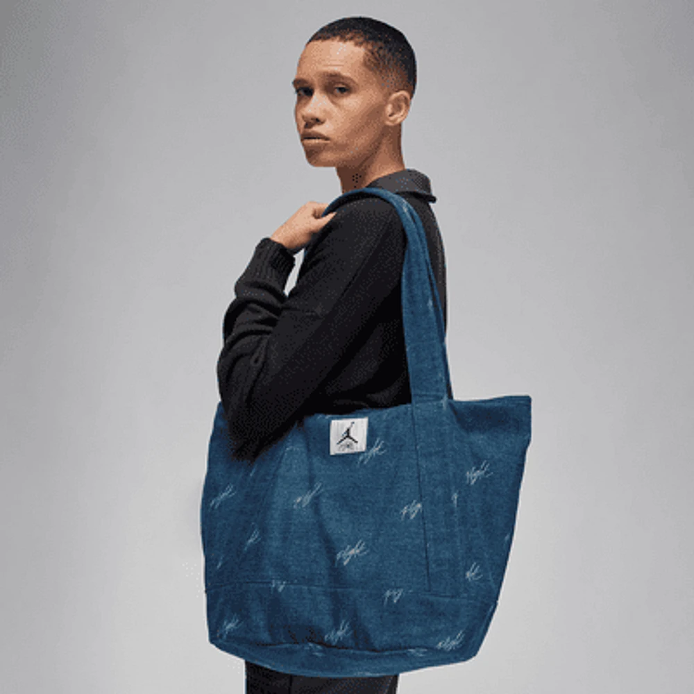 Jordan Flight Denim Tote Bag (38L). Nike.com