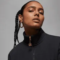 Jordan Flight Fleece Women's Quarter-Zip Top. Nike.com