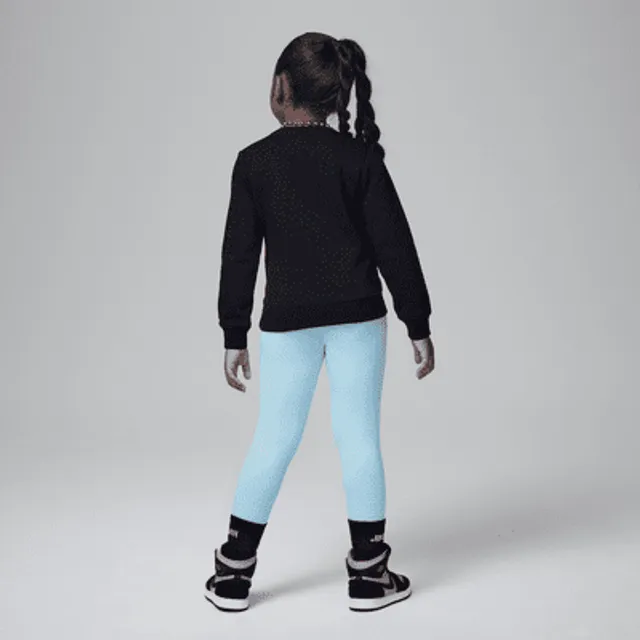 Jordan Sustainable Kids' Crew and Leggings Set Black 35B915-023