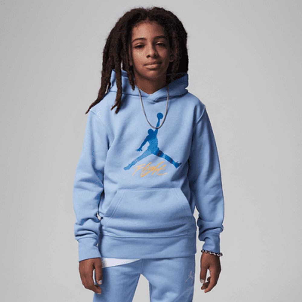 Jordan MJ Baseline Pullover Hoodie Big Kids Hoodie. Nike.com