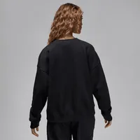 Jordan Brooklyn Fleece Women's Graphic Crew-Neck Sweatshirt. Nike.com