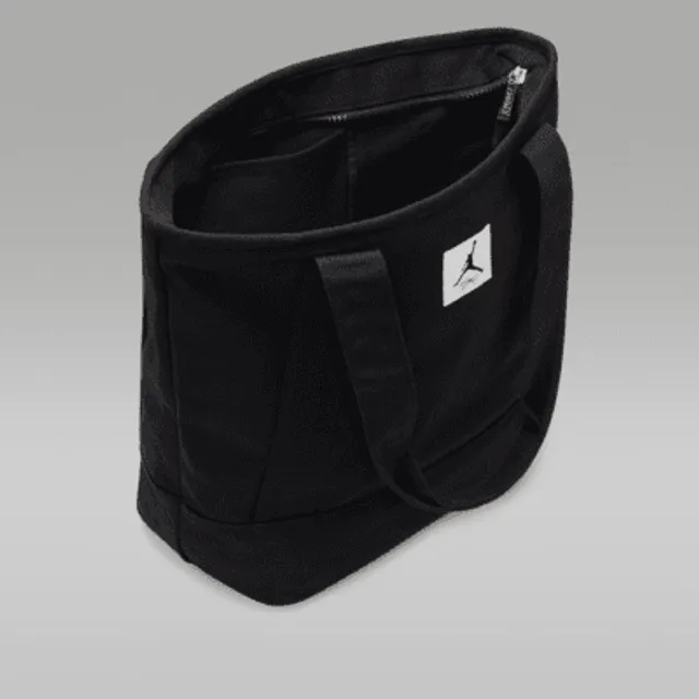 Jordan Flight Printed Recycled Cotton Holdall Tote Recycled Water-Resistant Tote  Bag (38L). Nike LU
