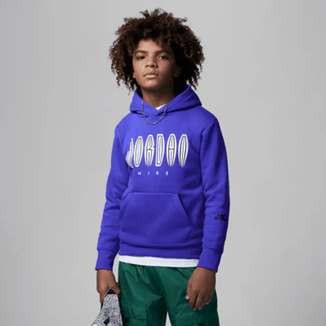 Jordan Fleece Pullover Hoodie Big Kids Hoodie