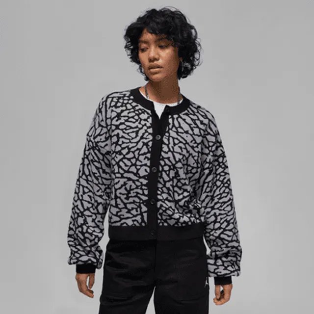 Jordan Flight Women's Jacquard Knit Cardigan. Nike UK