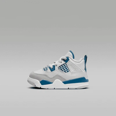 Jordan 4 Retro "Industrial Blue" Baby/Toddler Shoes. Nike.com