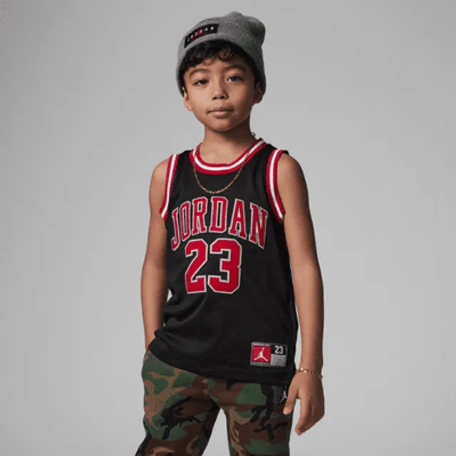 Jordan 23 Striped Jersey Big Kids Top.