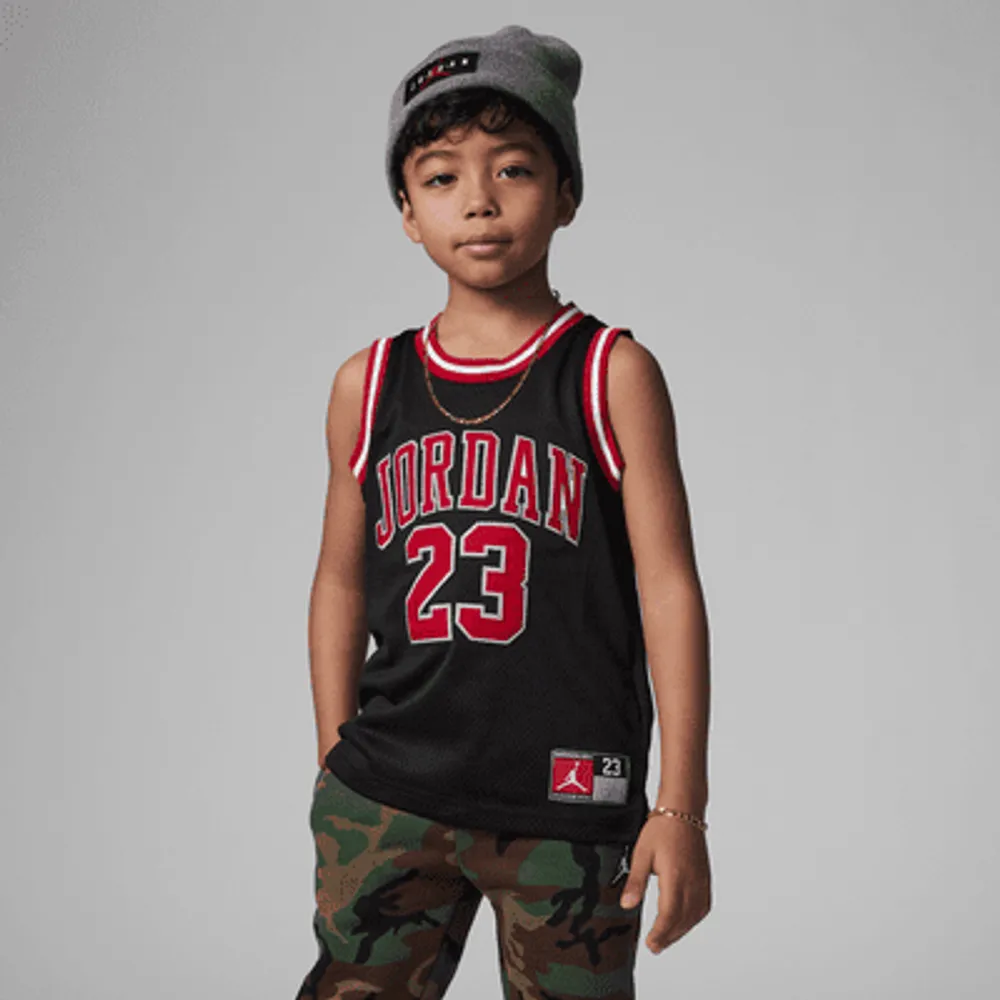 Nike Kids' Chicago Bulls Jordan Michael Jordan Pinstripe Jersey