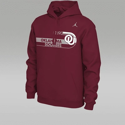 Oklahoma Men's Jordan College Hoodie. Nike.com