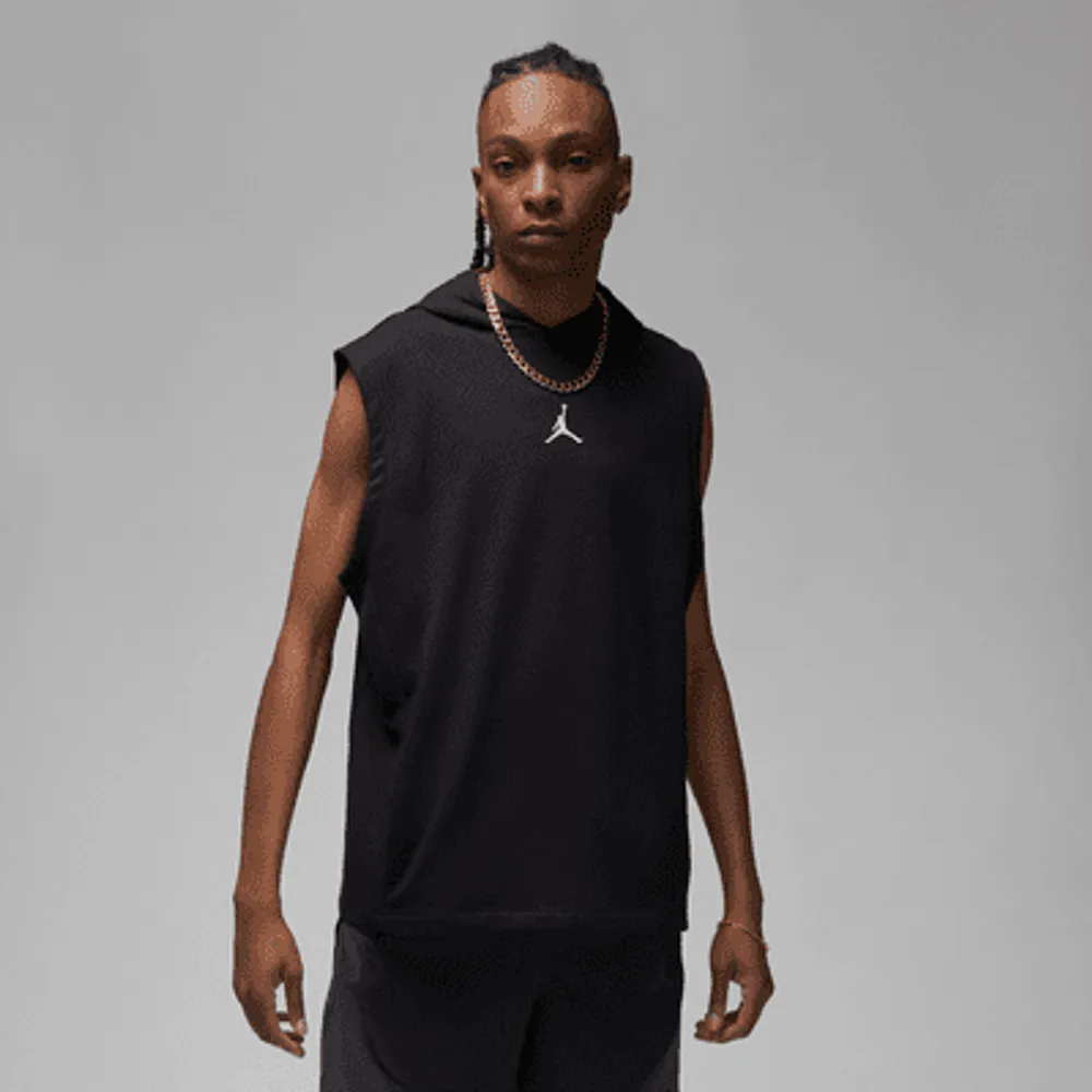 Nike Jordan Dri-FIT Sport Men's Fleece Sleeveless Hoodie. Nike UK