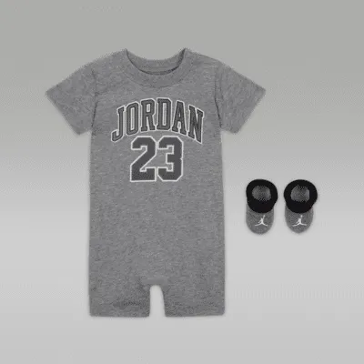 Jordan Baby Romper and Booties Set. Nike.com