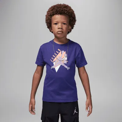 Jordan Air Retro Tee Little Kids T-Shirt. Nike.com