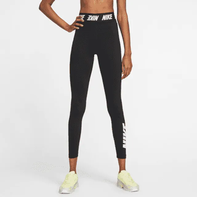 Nike Sportswear Essential Women's High-Waisted Graphic Leggings. UK