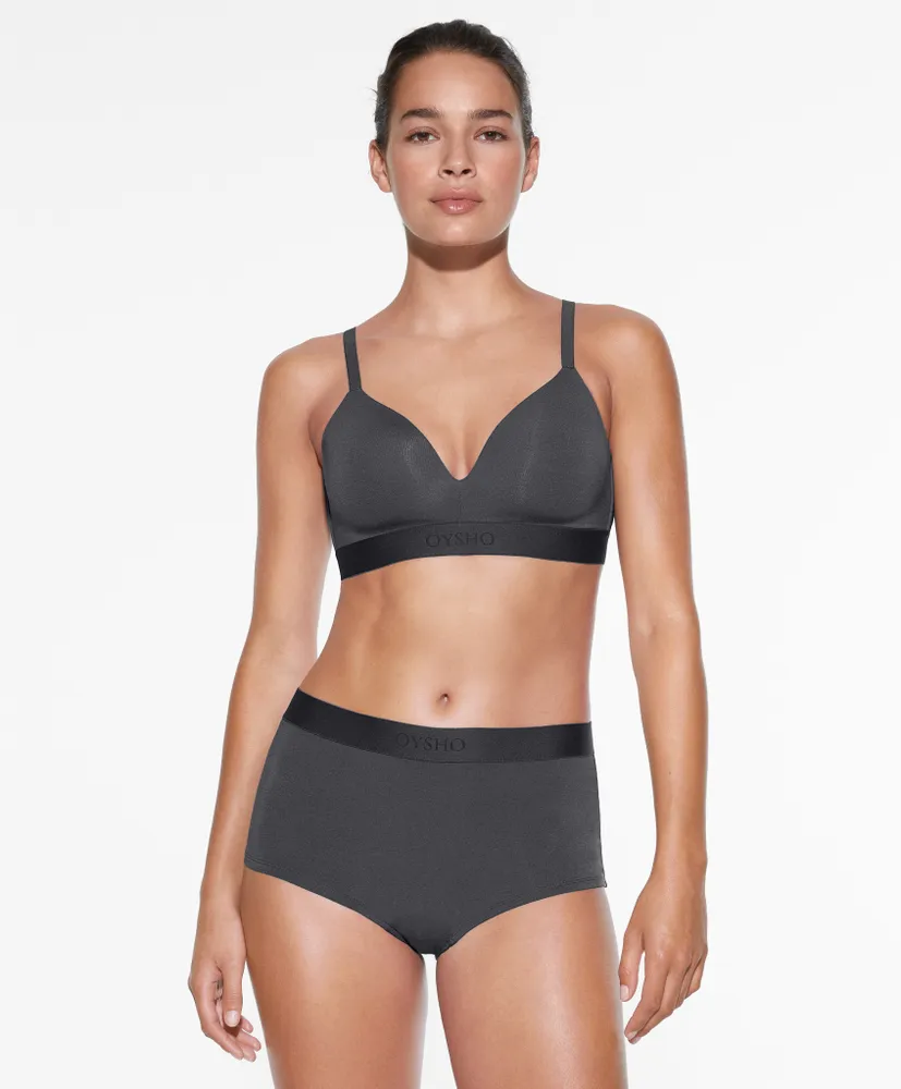 Oysho Brasier push up triangular mezcla poliamida