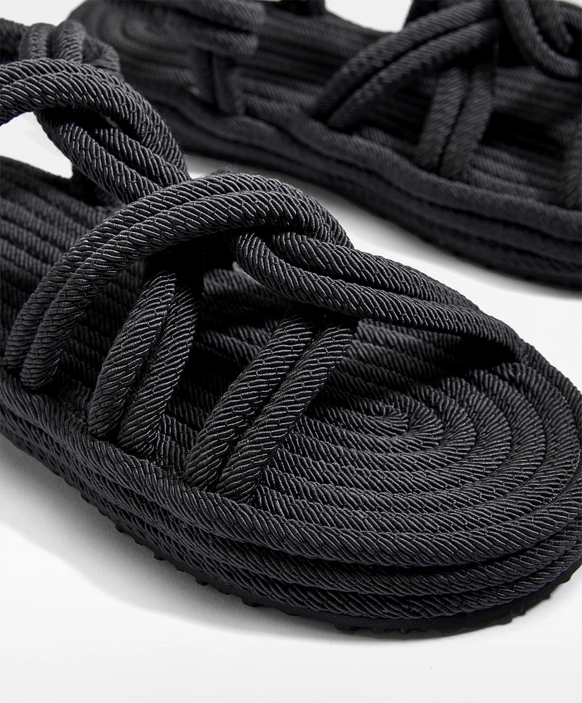 Sandalia cordones