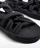 Sandalia cordones