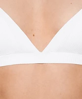 Brasier triangular invisible micro rib