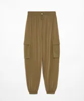 Pantalón jogger relaxed bolsillos con modal