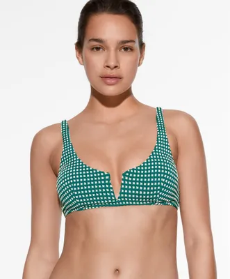 Bikini top halter mini geométrico