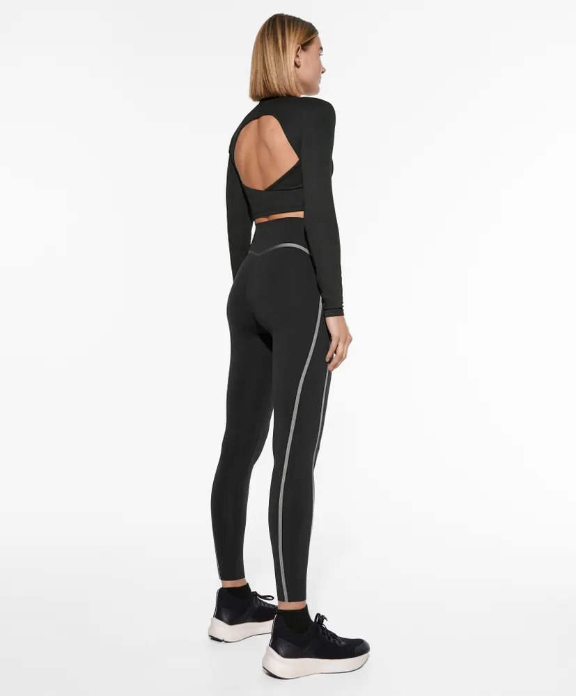 Leggings tobillero compressive satinado