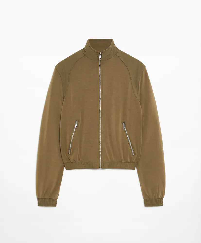 Chamarra bomber con modal