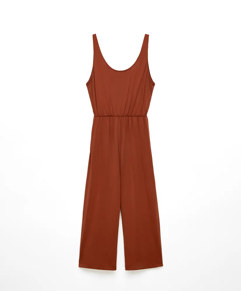 Jumpsuit midi mezcla modal