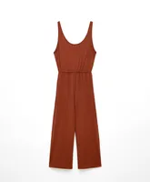 Jumpsuit midi mezcla modal