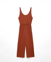 Jumpsuit midi mezcla modal