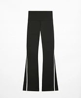 Pantalón flare perfect-adapt piping high rise