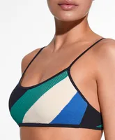 Bikini top intarsia