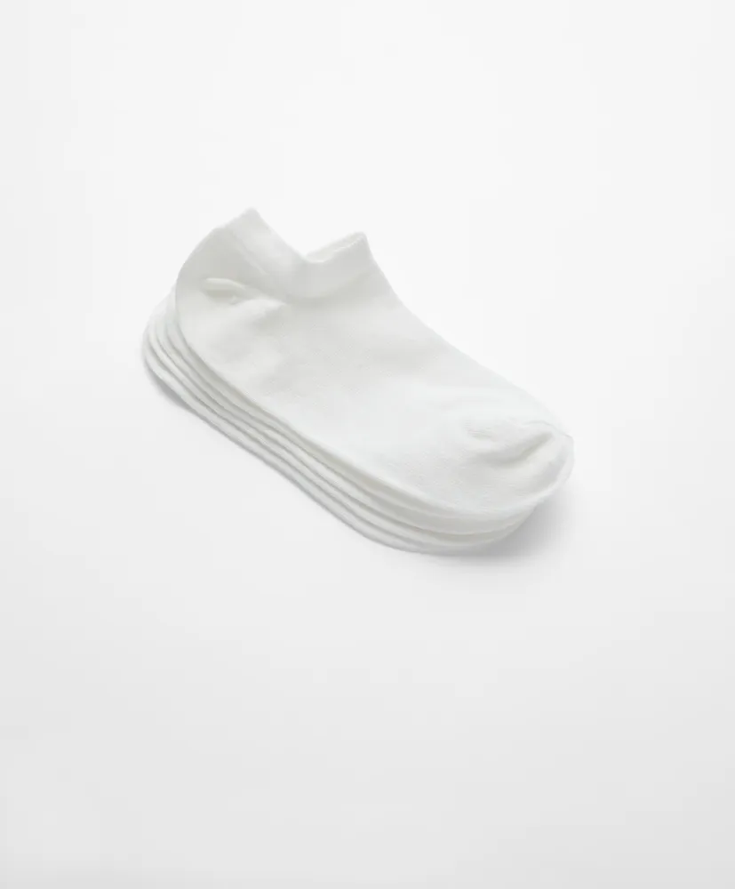 5 pares de calcetines invisibles sneaker mezcla algodón