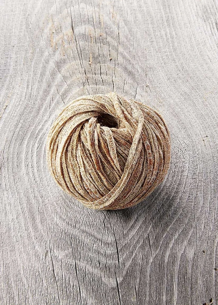 Glaze Cotton-Acrylic-Metallized Polyester Yarn by Sugar Bush Yarns - #6004 Brown Sugar