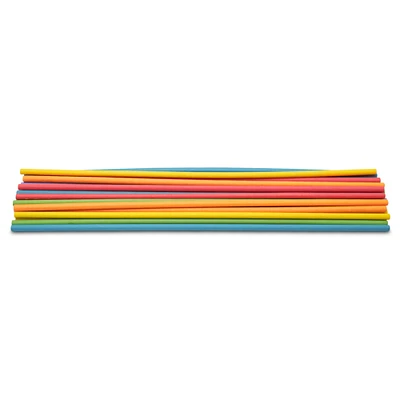 Assorted Colors Wooden Dowels, 12"x 3/16" Thick, Pack of 25 | Woodpeckers